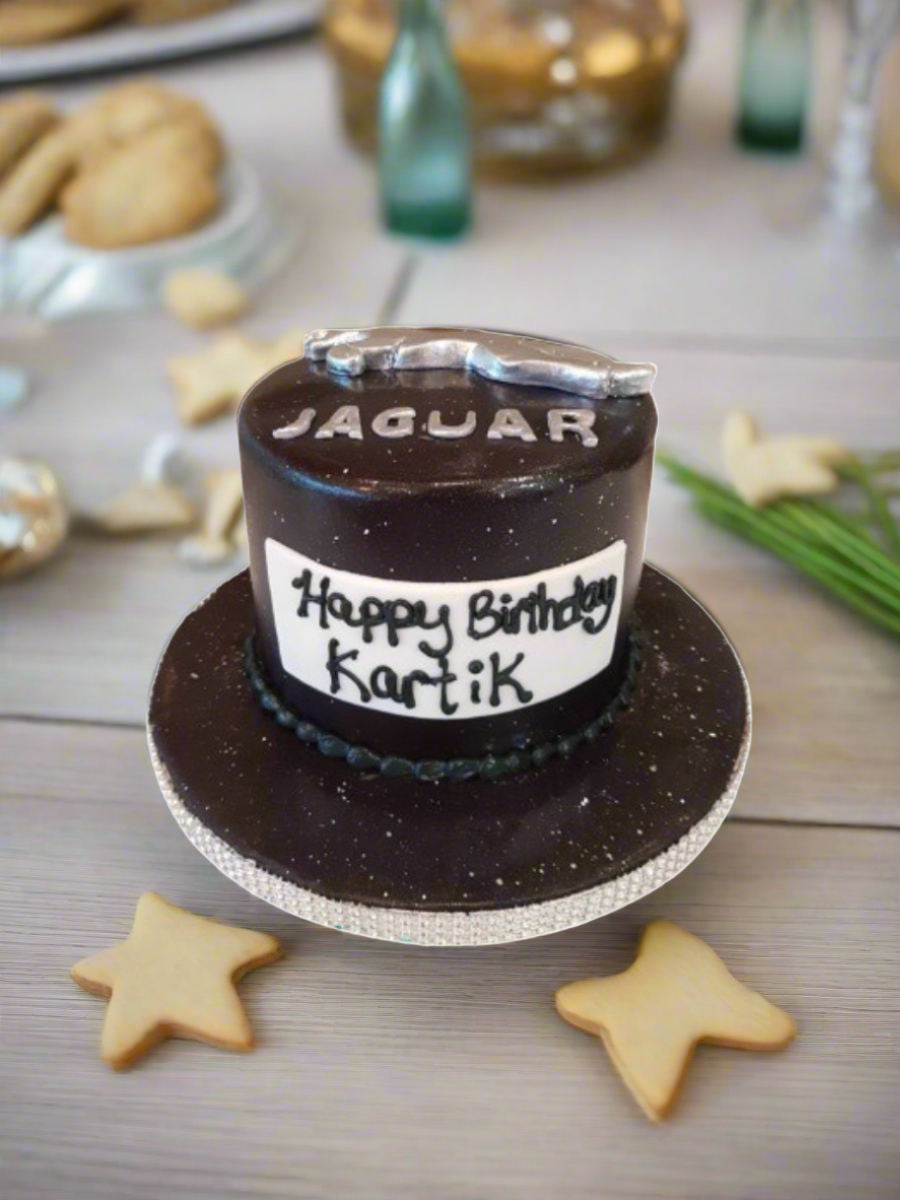 Jaguar Decorated Cake