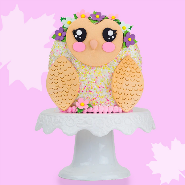 Owl Decorated Cake