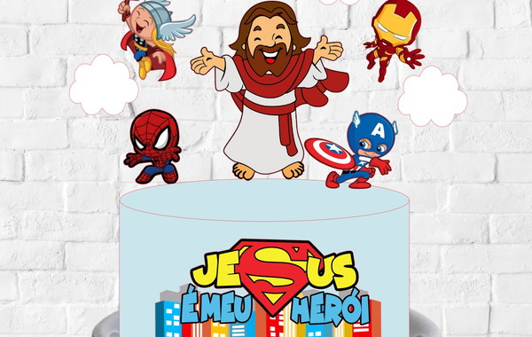 Bolo Decorado Jesus