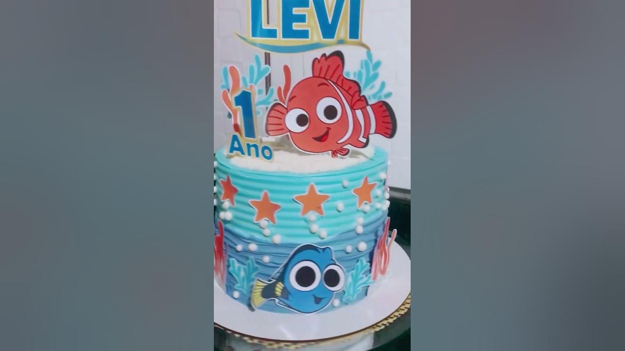 Bolo Decorado Dory