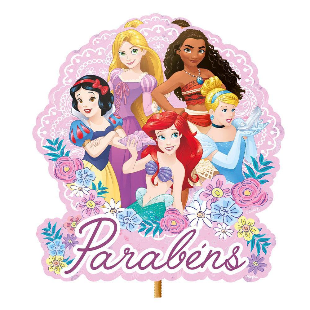 Bolo Decorado Princesas Da Disney