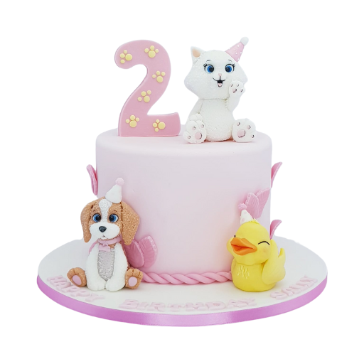 Cake Decorated Kitten Marie