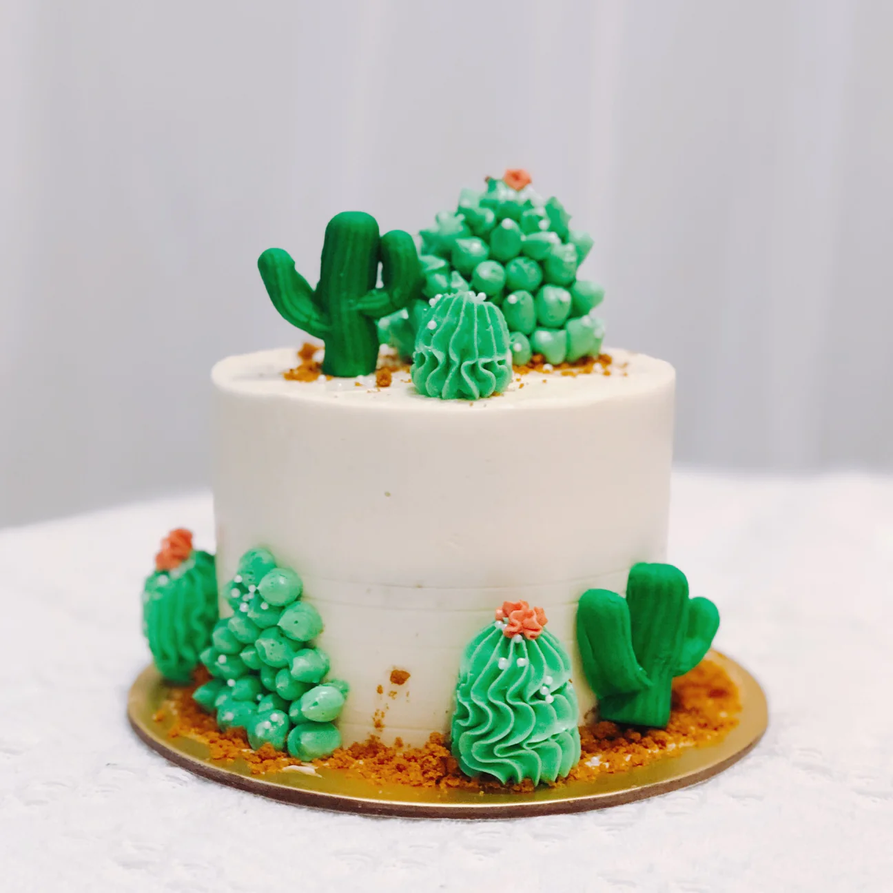 Cactus Decorated Cake