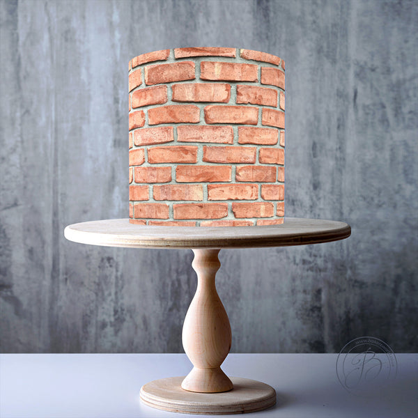 Decorated Brick Cake