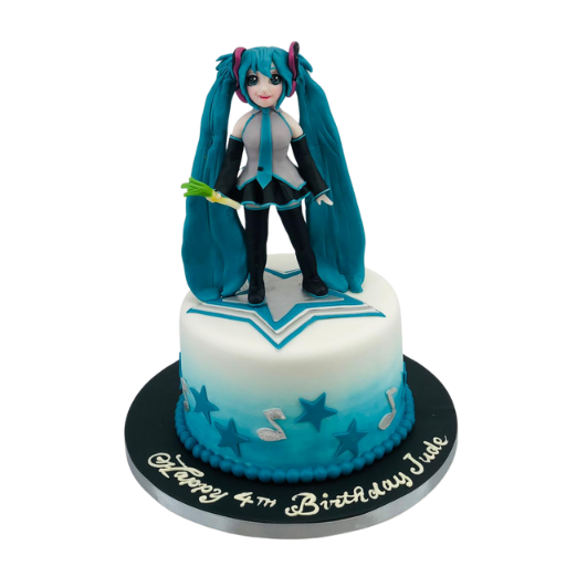 Anime Decorated Cake