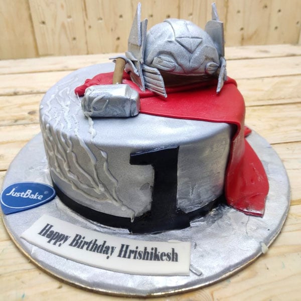 Thor Decorated Cake