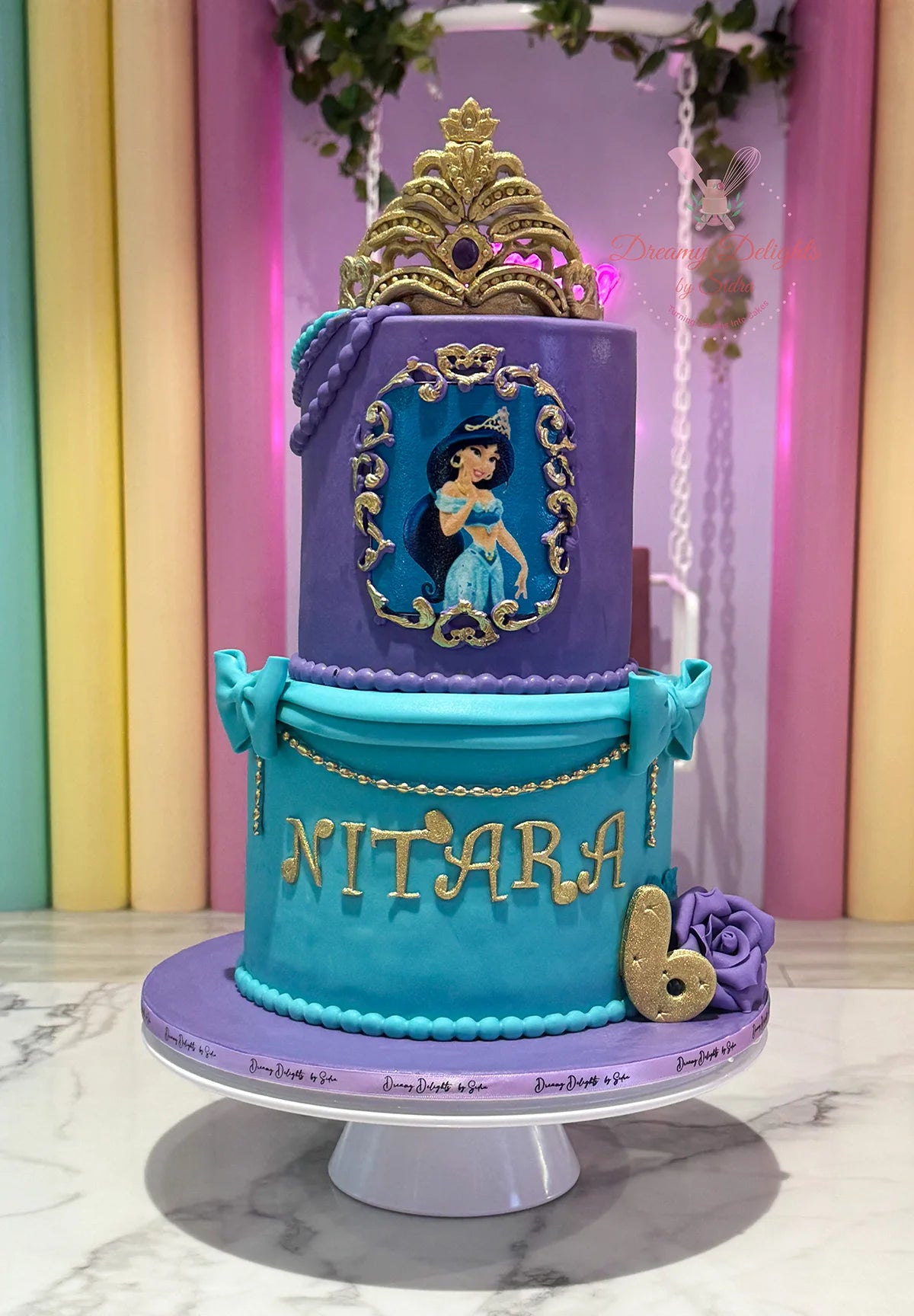 Aladdin Decorated Cake