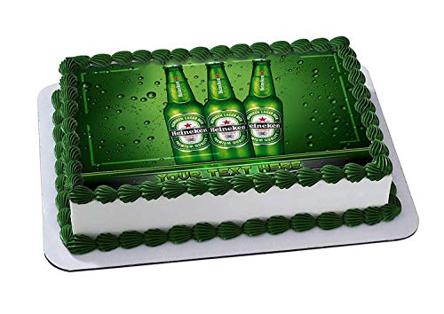 Heineken Decorated Cake