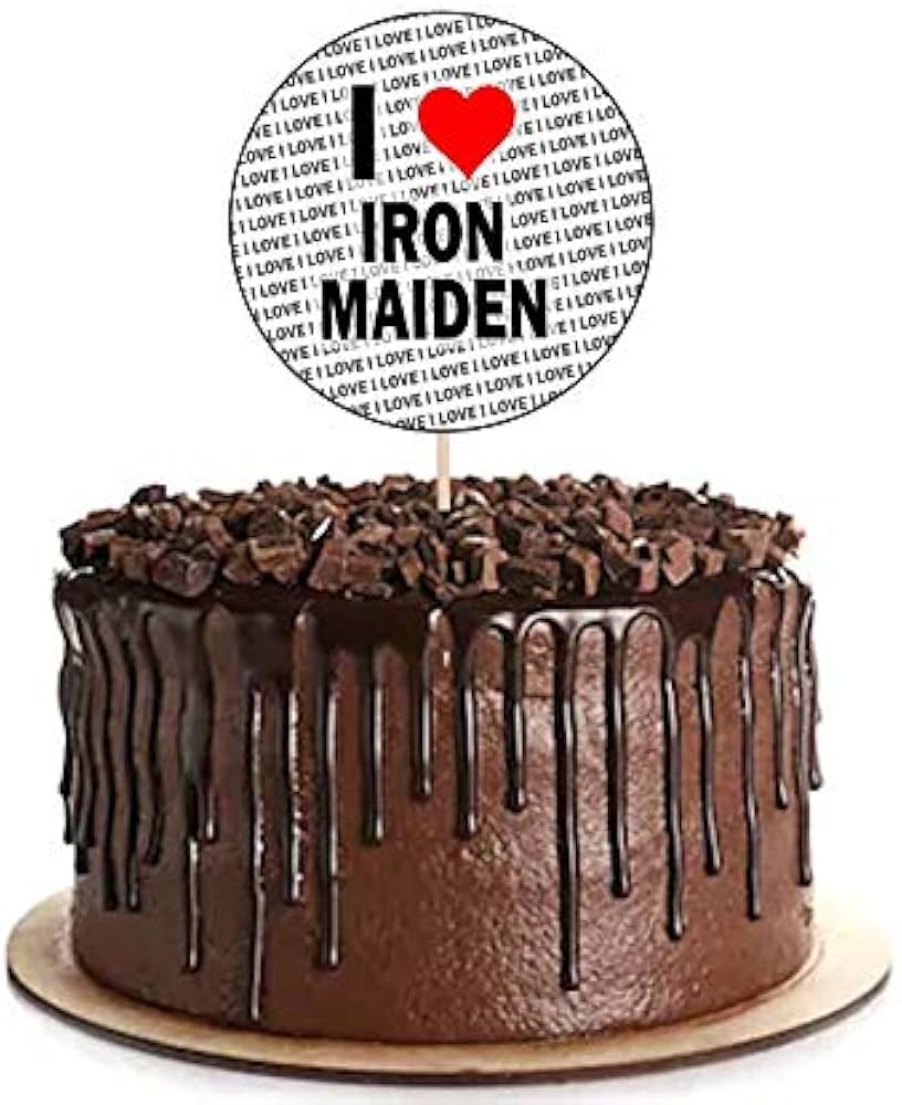 Iron Maiden Decorated Cake