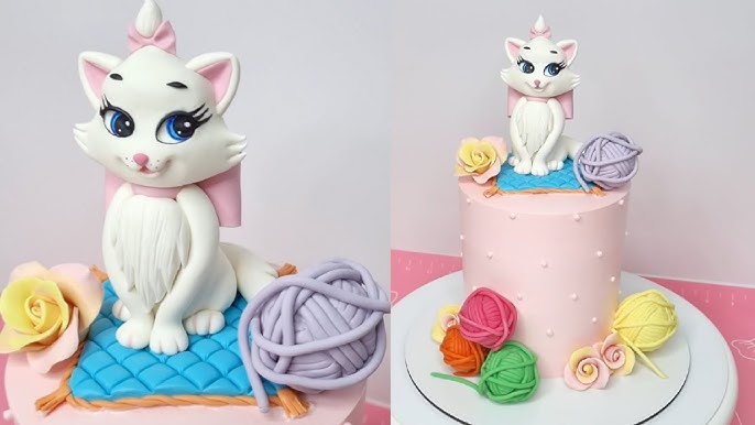 Cake Decorated Kitten Marie