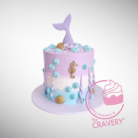 Mermaid Decorated Cake