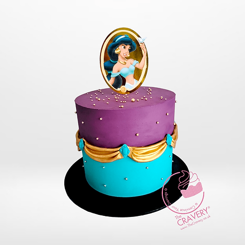 Aladdin Decorated Cake