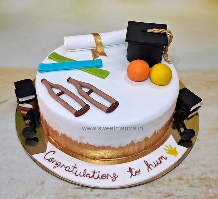 Physiotherapy Decorated Cake