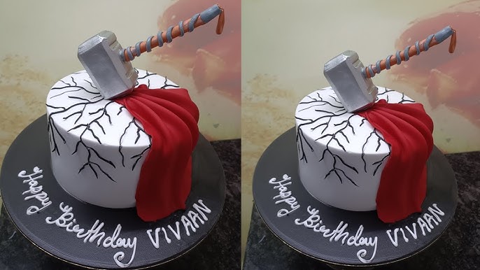 Thor Decorated Cake