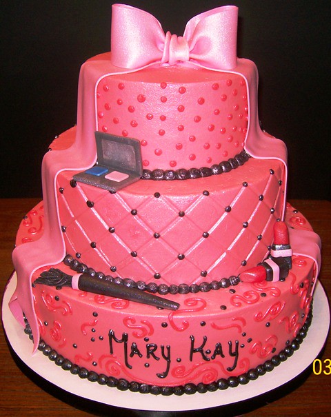 Mary Kay Decorated Cake