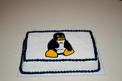 Linux Decorated Cake