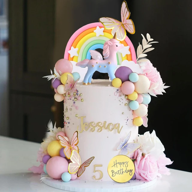 Unicorn Decorated Cake