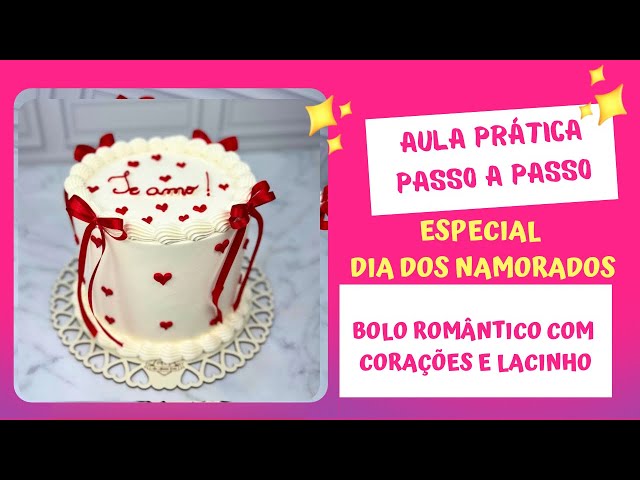 Bolo Decorado Romantico