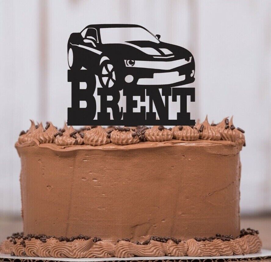 Camaro Decorated Cake