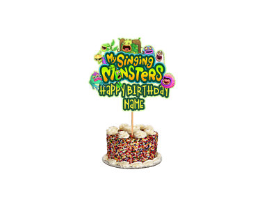 Decorated Cake Monsters Sa