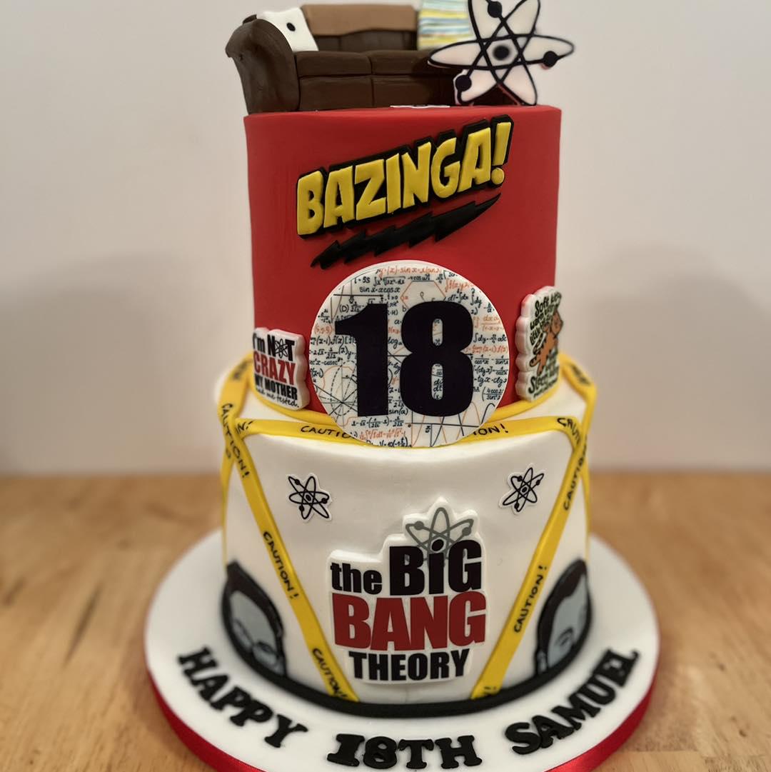 Decorated Cake The Big Bang Theory