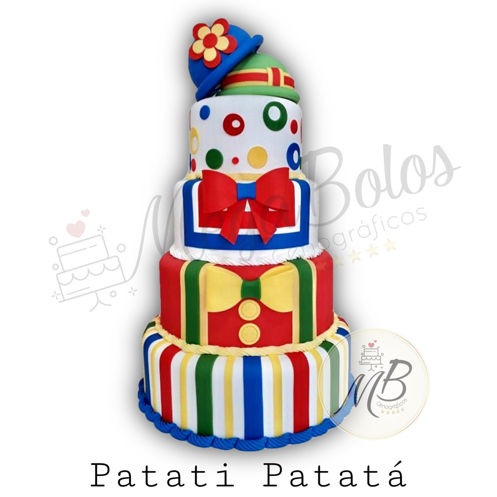 Patati Patata Decorated Cake