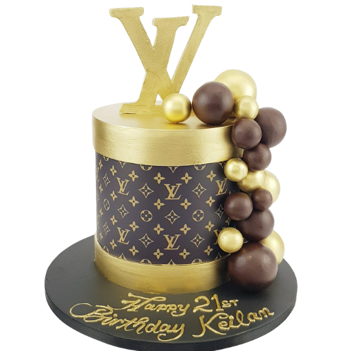 Louis Vuitton Decorated Cake