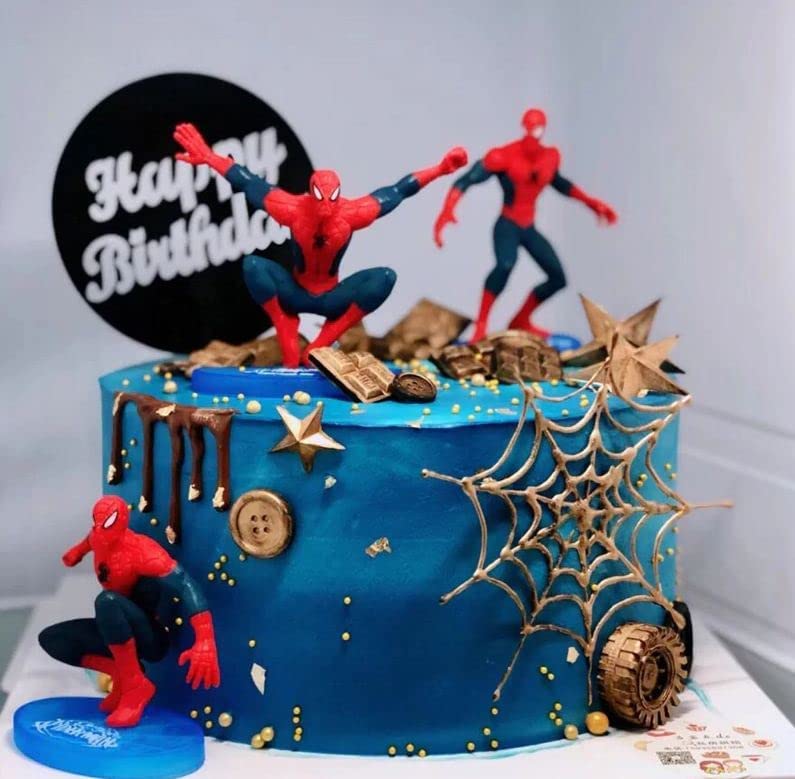 Spider Man Decorated Cake