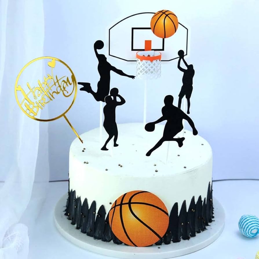 Basketball Decorated Cake