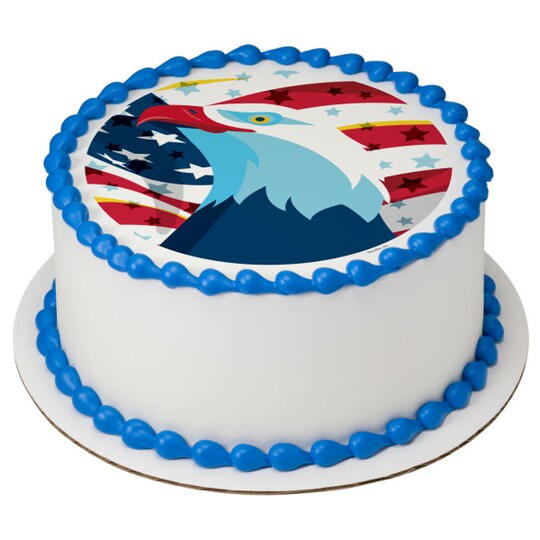 Eagle Decorated Cake