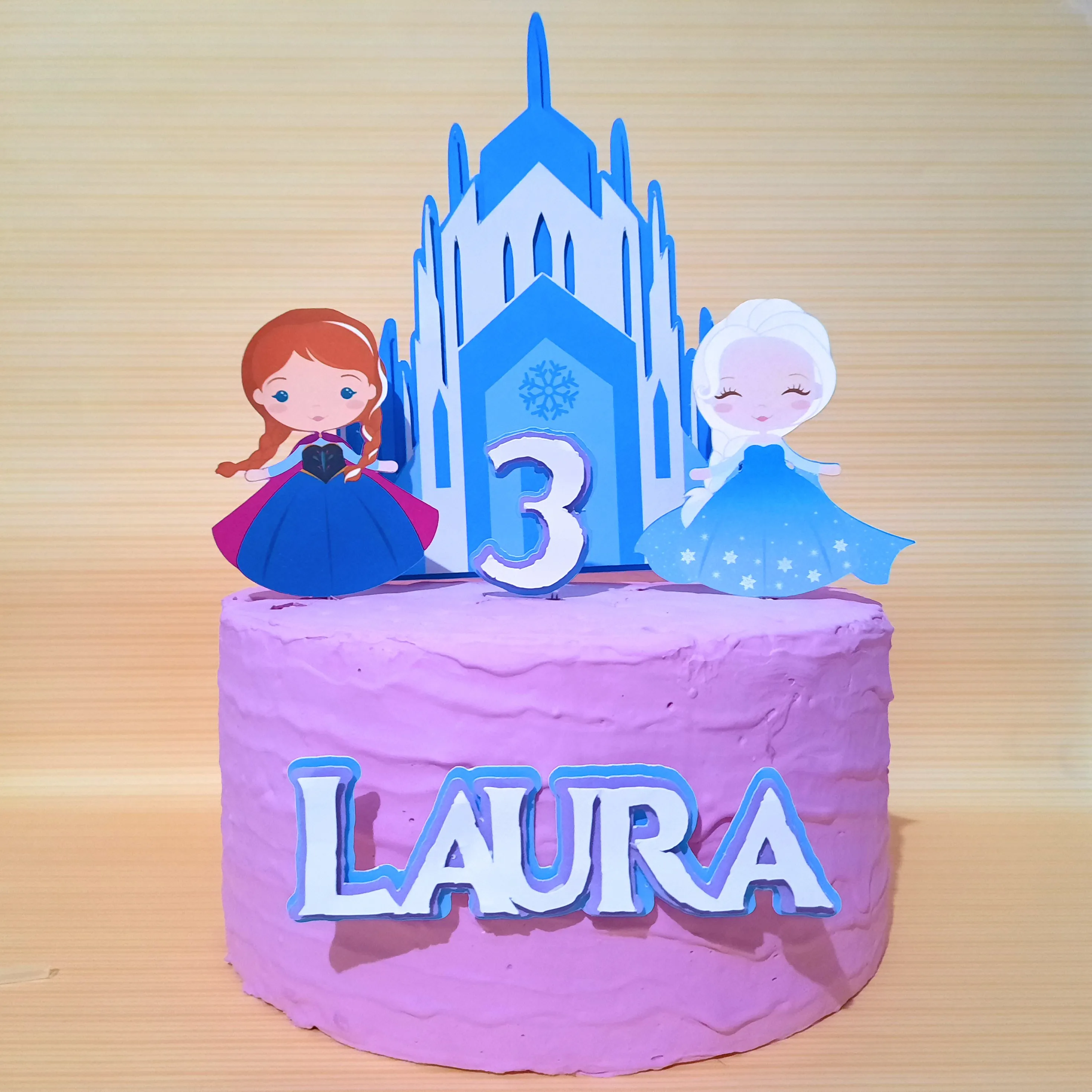 Bolo Decorado Frozen