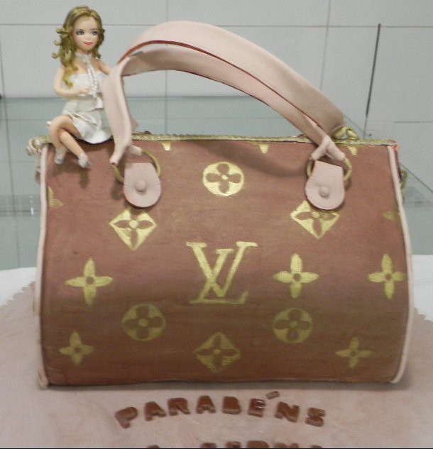 Bolo Decorado Louis Vuitton