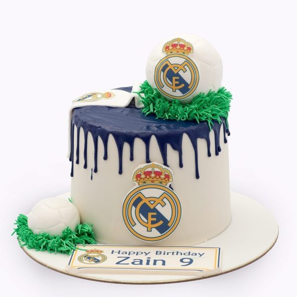 Real Madrid Decorated Cake