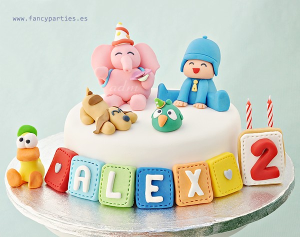 Pocoyo Decorated Cake