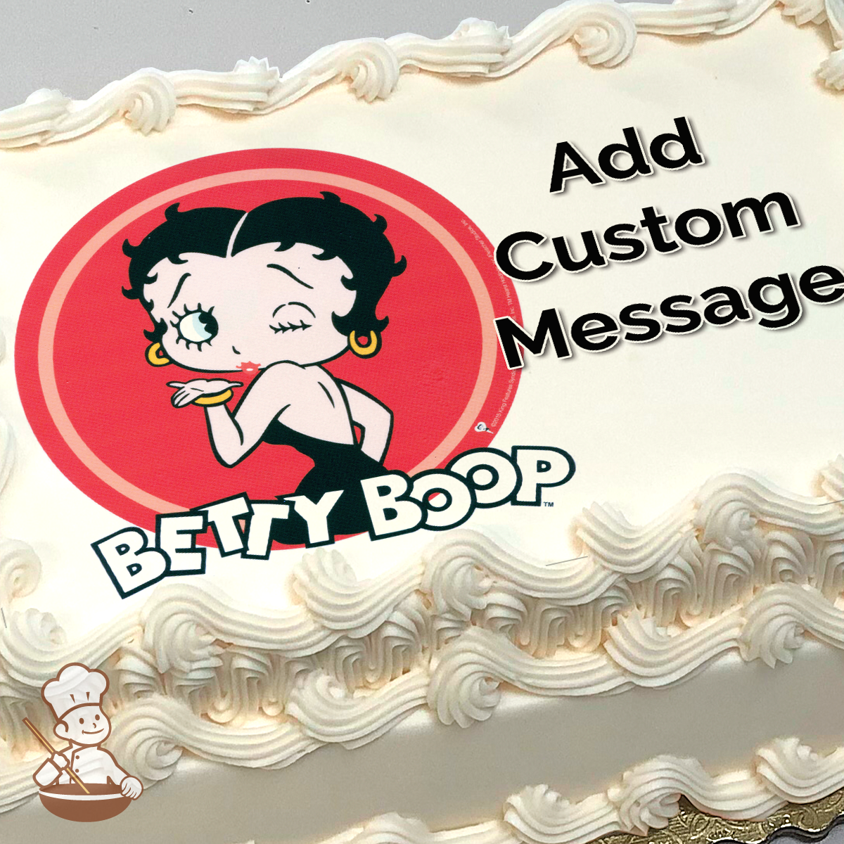 Betty Boop Decorated Cake