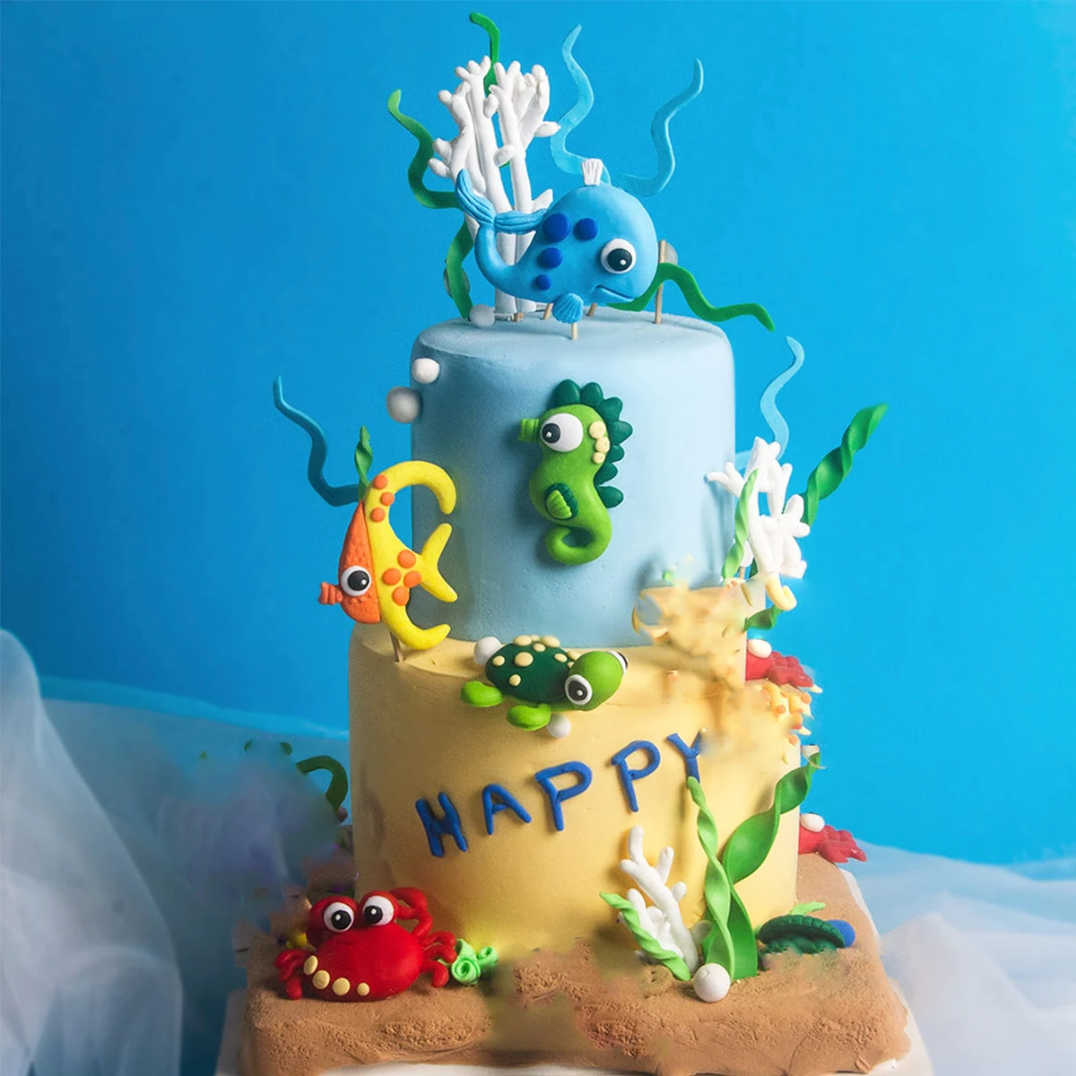 Decorated Sea Cake