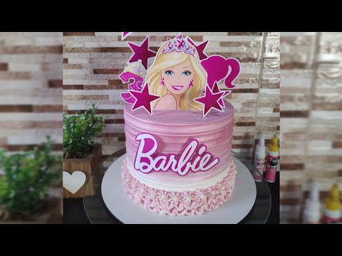 Bolo Decorado Barbie