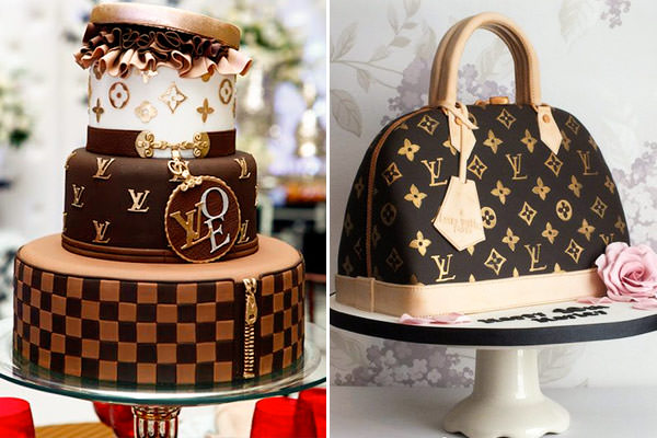 Bolo Decorado Louis Vuitton