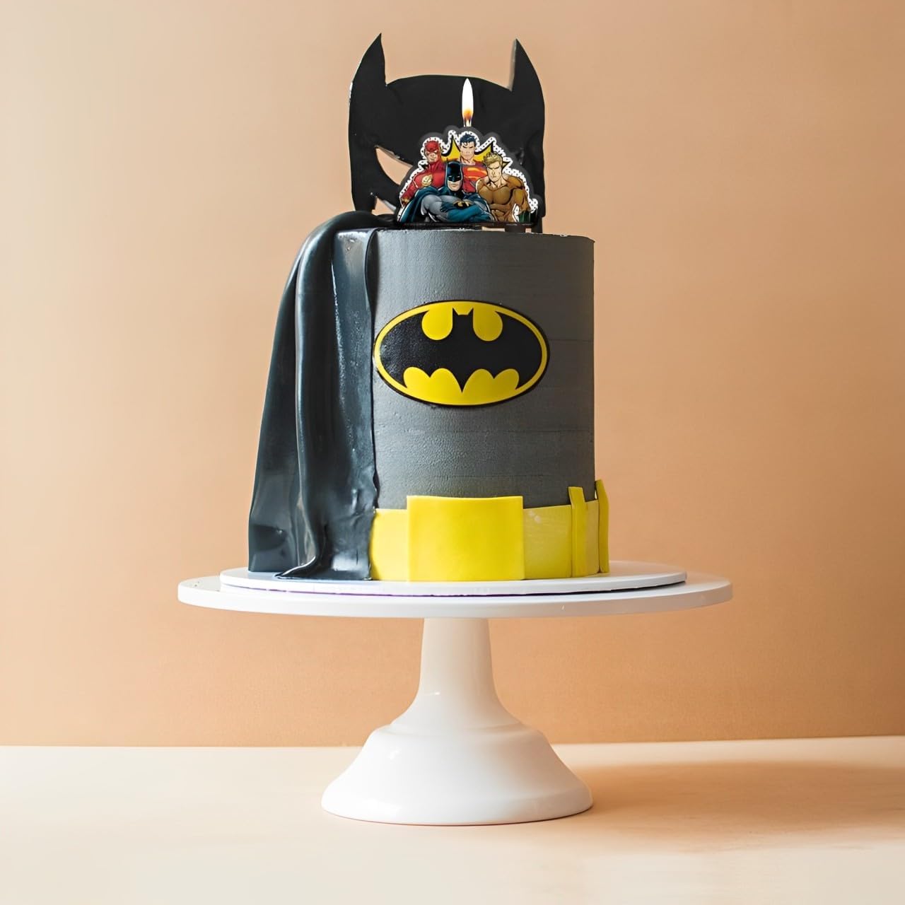 Justice League Decorated Cake