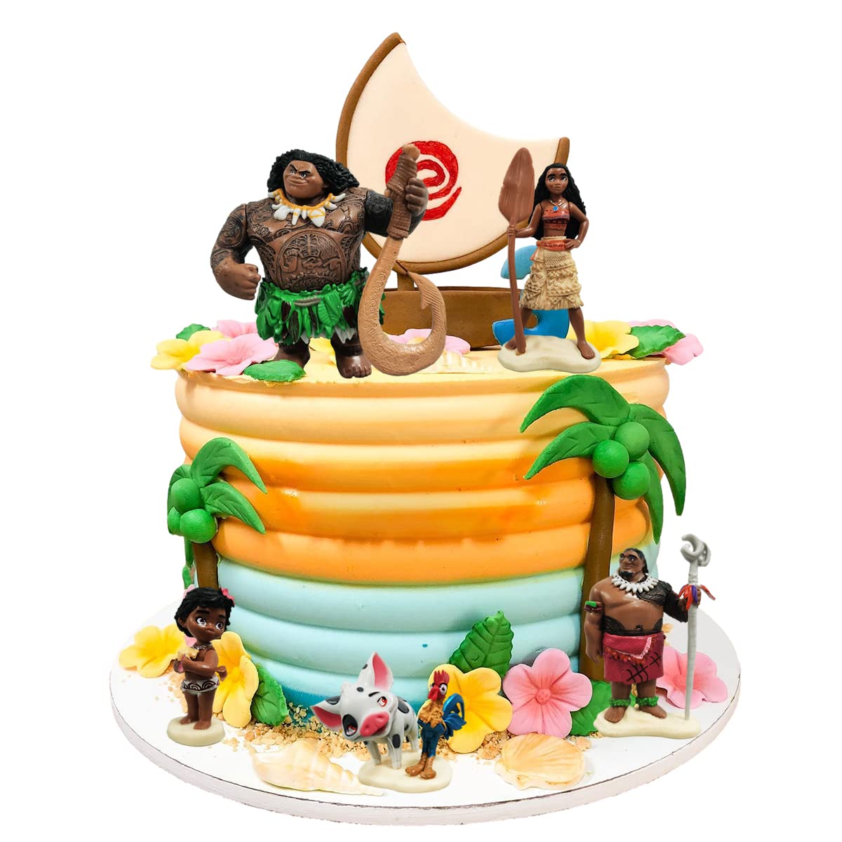 Moana Decorated Cake