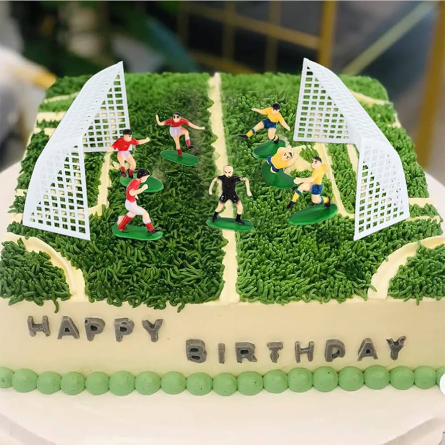 Football Field Decorated Cake