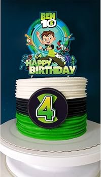 Ben 10 Decorated Cake