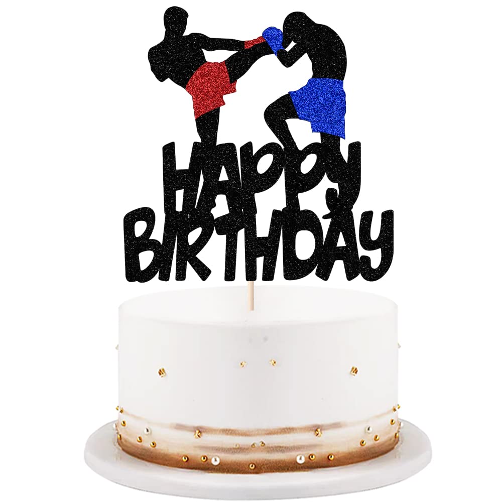 Boxing Decorated Cake