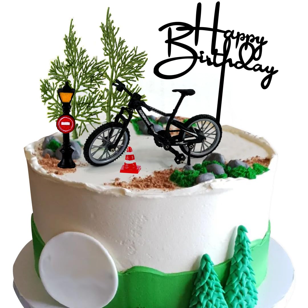 Bike Decorated Cake