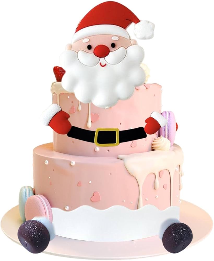 Santa Claus Decorated Cake