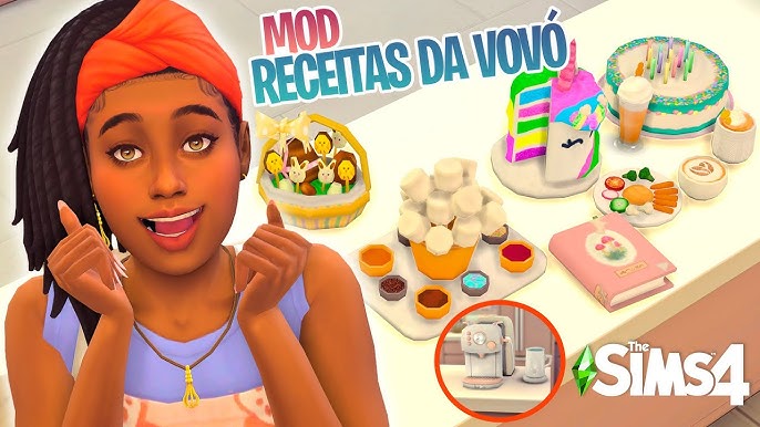 Bolo Decorado The Sims 4