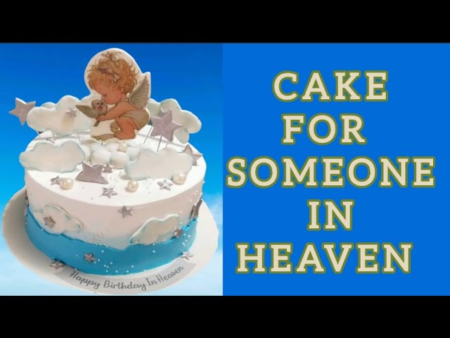 Heaven Decorated Cake