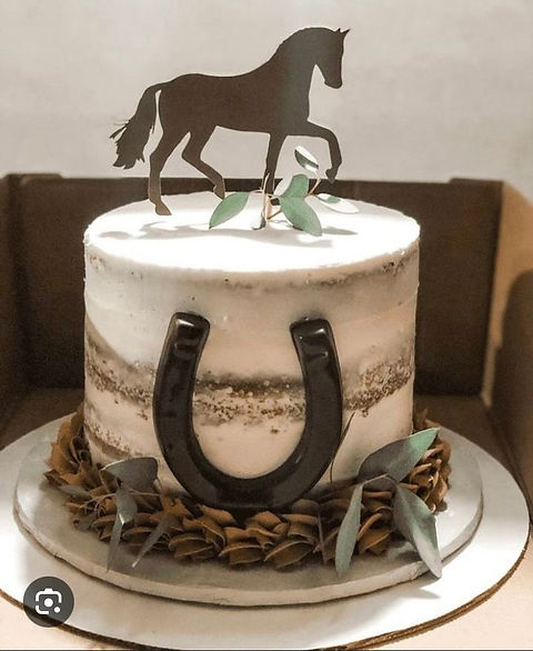 Horse Decorated Cake