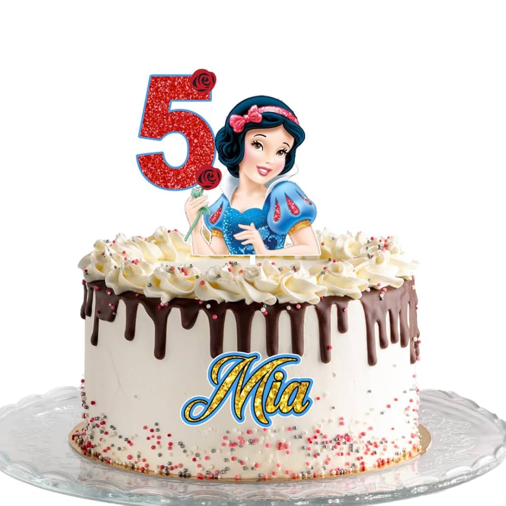 Snow White Decorated Cake