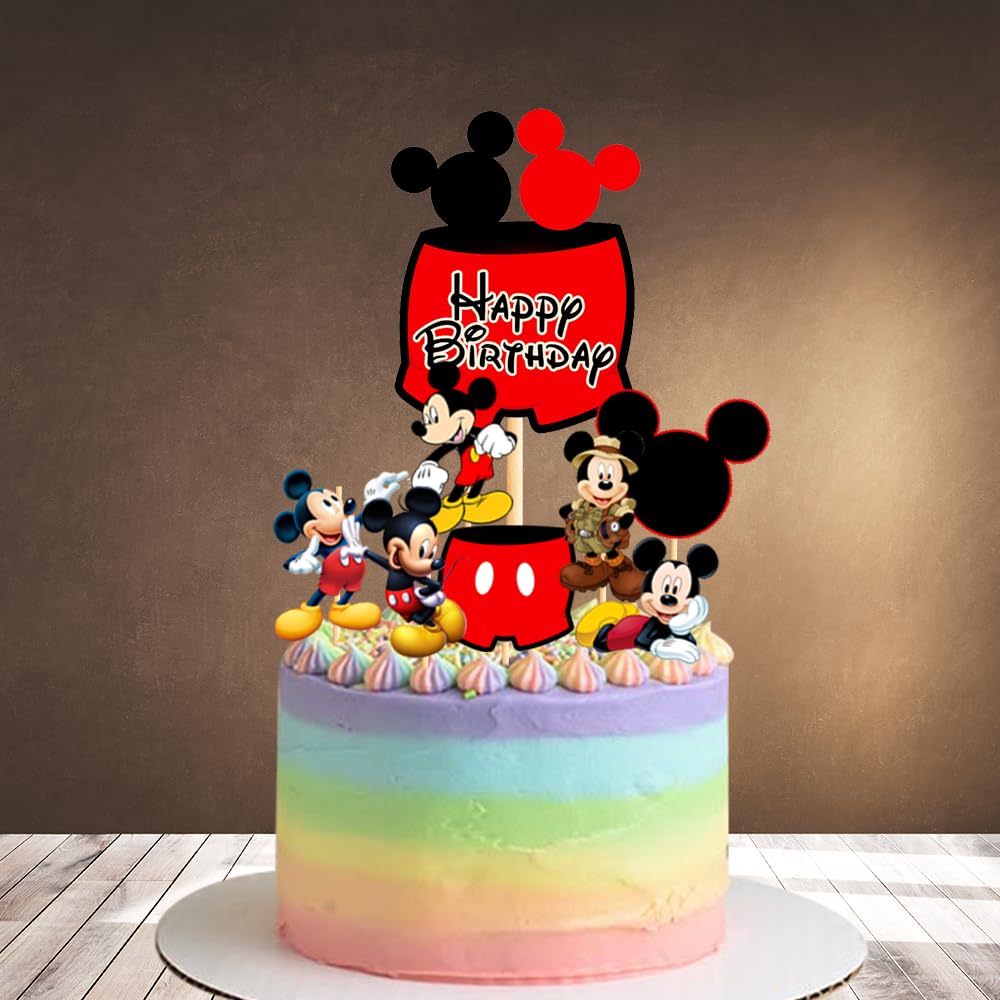 Mickey decorated cake